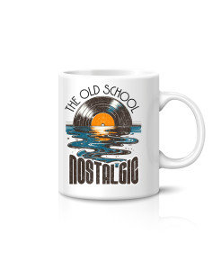 Old School Vinyl Mug