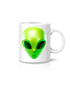 Iconic Alien Head – Mug