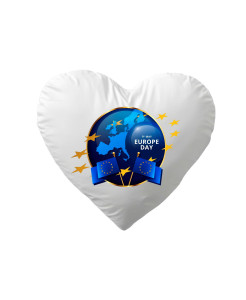 EU Heart‑Shaped Pillow