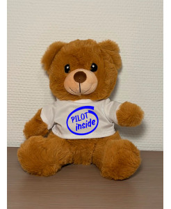 Pilot Inside Plush Bear