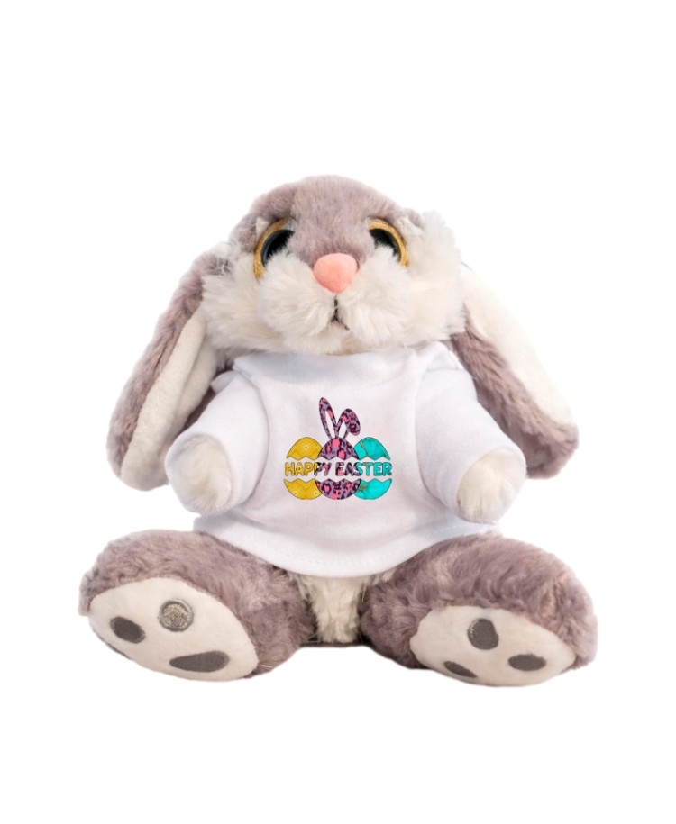 Happy Easter 2 Plush Bunny 