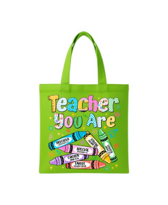 Teacher You Are – Bible Verse Crayons – Teacher Tote Bag Teacher You Are – Bible Verse Crayons – Teacher Tote Bag