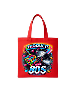Retro Neon Tote Bag
