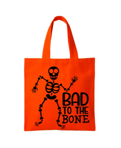 Bad To The Bone – Halloween Tote Bag