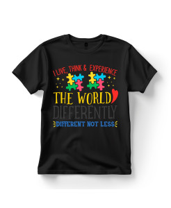 I Live, Think & Experience T‑shirt