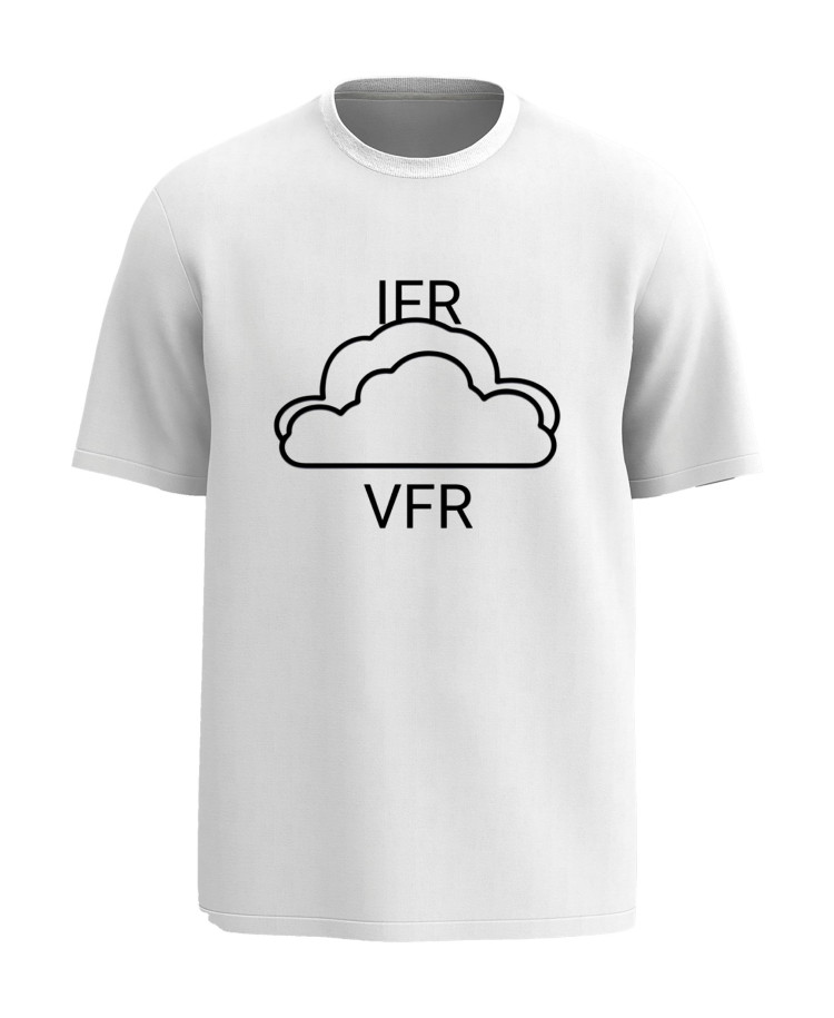 IFR / VFR Cloud T‑shirt