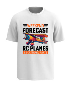 Weekend Forecast RC Planes Aviation T‑shirt