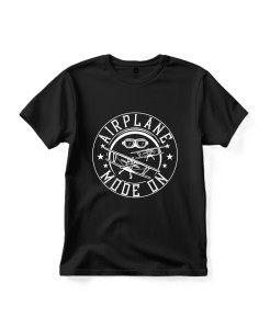 Airplane Mode On – Vintage Aviation T‑shirt Airplane Mode On – Vintage Aviation T‑shirt