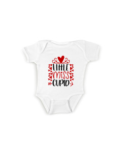 Little Miss Cupid Valentine’s baby bodysuit