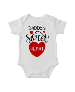 DADDY’S Sweet HEART Baby Bodysuit