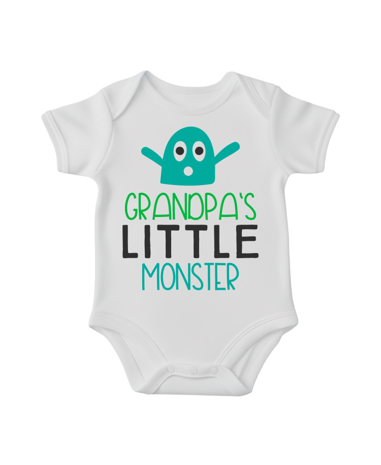 Cute Monster Baby Bodysuit Cute Monster Baby Bodysuit