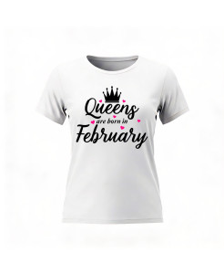 Queens Are Born in ... T‑shirt
