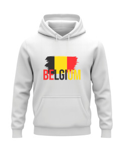 Belgium Text Hoodie