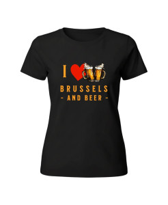 I ❤️ Brussels and Beer T‑Shirt