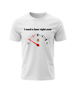 Beer Level Low – Beer Culture T‑Shirt 