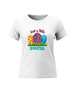 Just a Little Eggtra Easter T‑Shirt