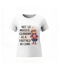 Funny Grandma Partner‑in‑Crime T‑shirt