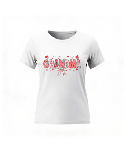 Grandma Heart Design T‑shirt