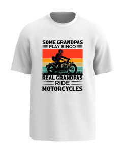 Motorcycle Grandpa T‑shirt