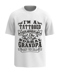 Tattooed Grandpa T‑shirt Tattooed Grandpa T‑shirt