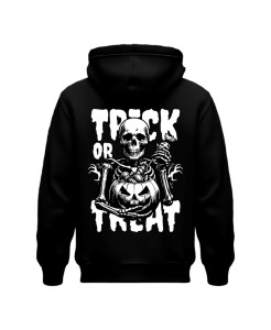 Trick Or Treat – Skeleton Pumpkin Halloween Hoodie