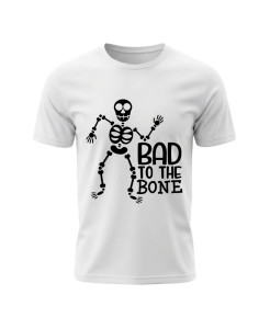 Bad to the Bone – Halloween T‑shirt