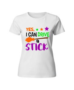 Yes, I Can Drive a Stick – Halloween T‑shirt Yes, I Can Drive a Stick – Halloween T‑shirt