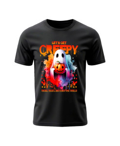 Let’s Get Creepy – Colorful Halloween T‑Shirt 