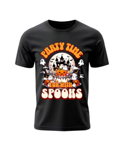 Party Time – Fun With Spooks Halloween T‑Shirt