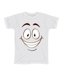 Smiley Face Kids T‑shirt 