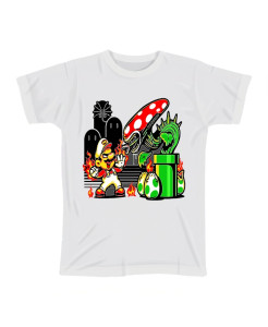 Mario Alien Crossover Kids T‑shirt