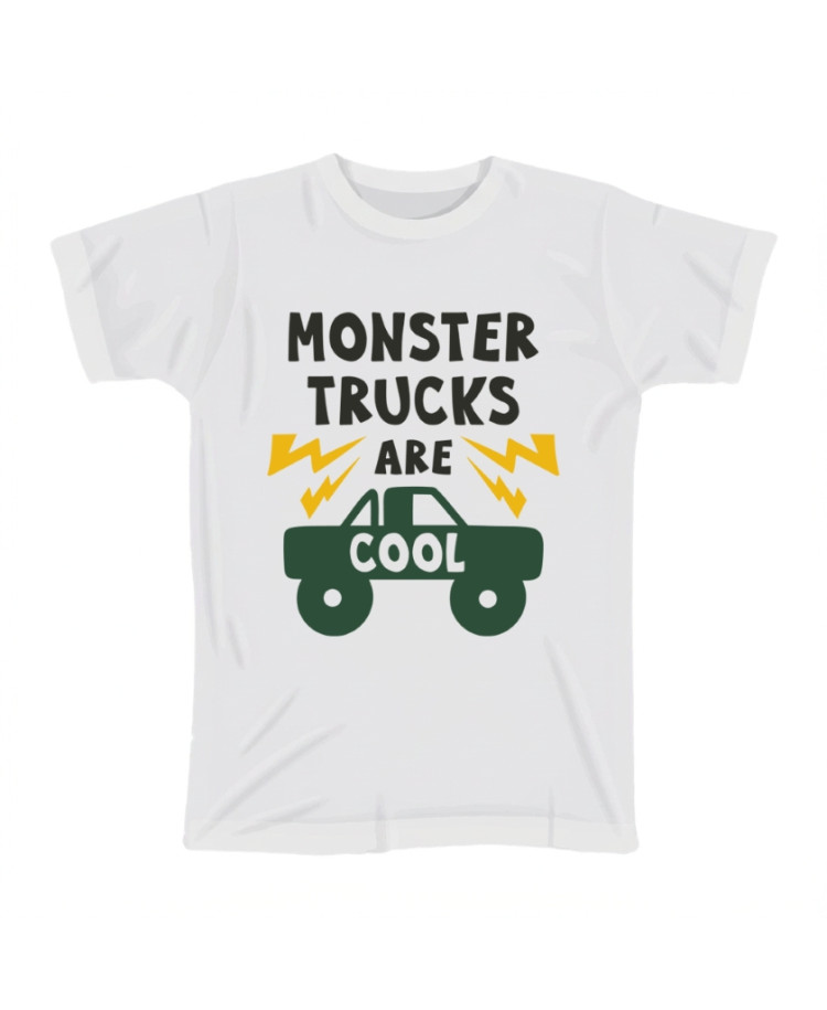 Monster Trucks Are Cool Kids T‑shirt Monster Trucks Are Cool Kids T‑shirt