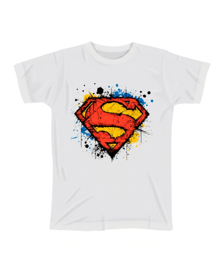Superman Graffiti Logo Kids T‑shirt Superman Graffiti Logo Kids T‑shirt
