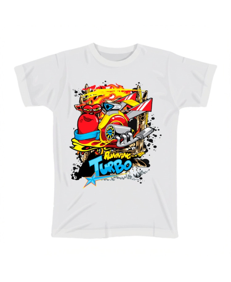 Running Turbo Kids T‑shirt Running Turbo Kids T‑shirt