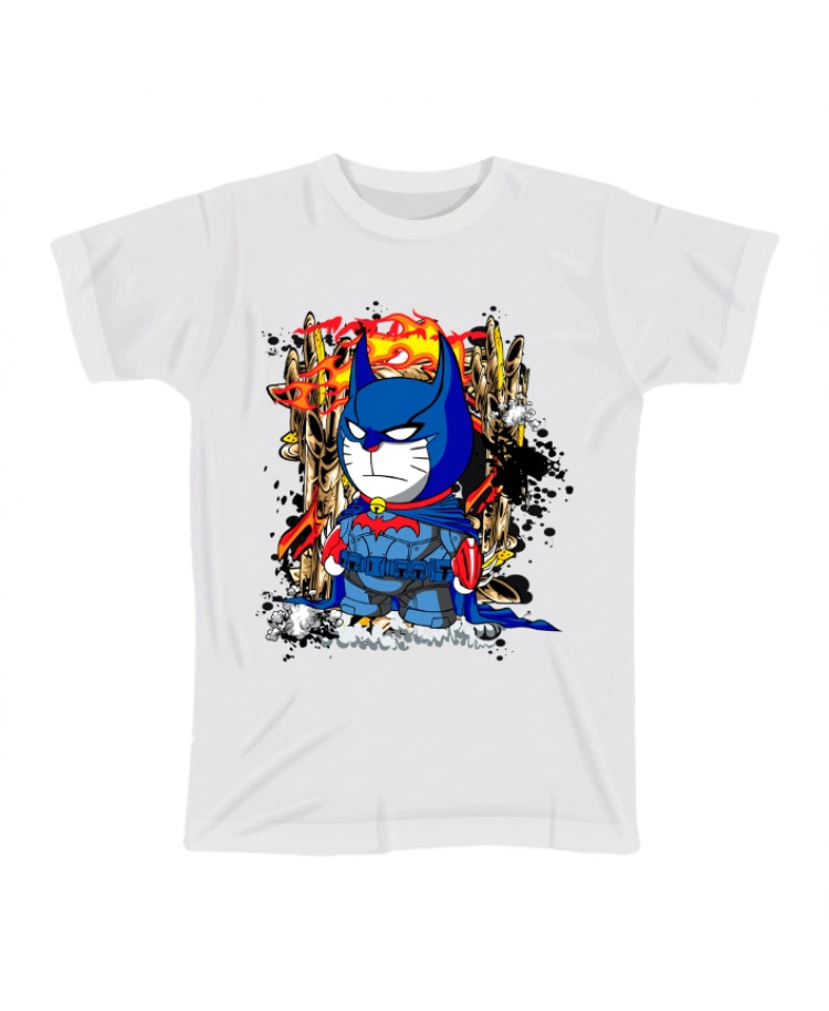 Doraemon Batman Kids T‑shirt Doraemon Batman Kids T‑shirt