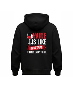 Wine Fixes Everything Humor Hoodie