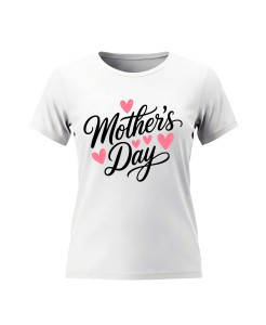 Mother’s Day – Minimalist Heart T‑Shirt