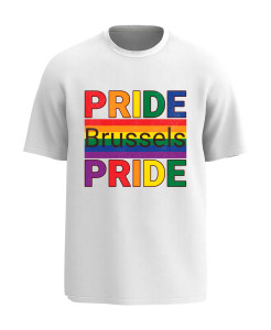 Brussels Pride – Double PRIDE T‑Shirt