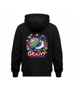 Groovy – Disco & Roller Retro Hoodie