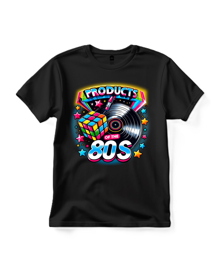 Rubik & Vinyl Retro T‑shirt Rubik & Vinyl Retro T‑shirt