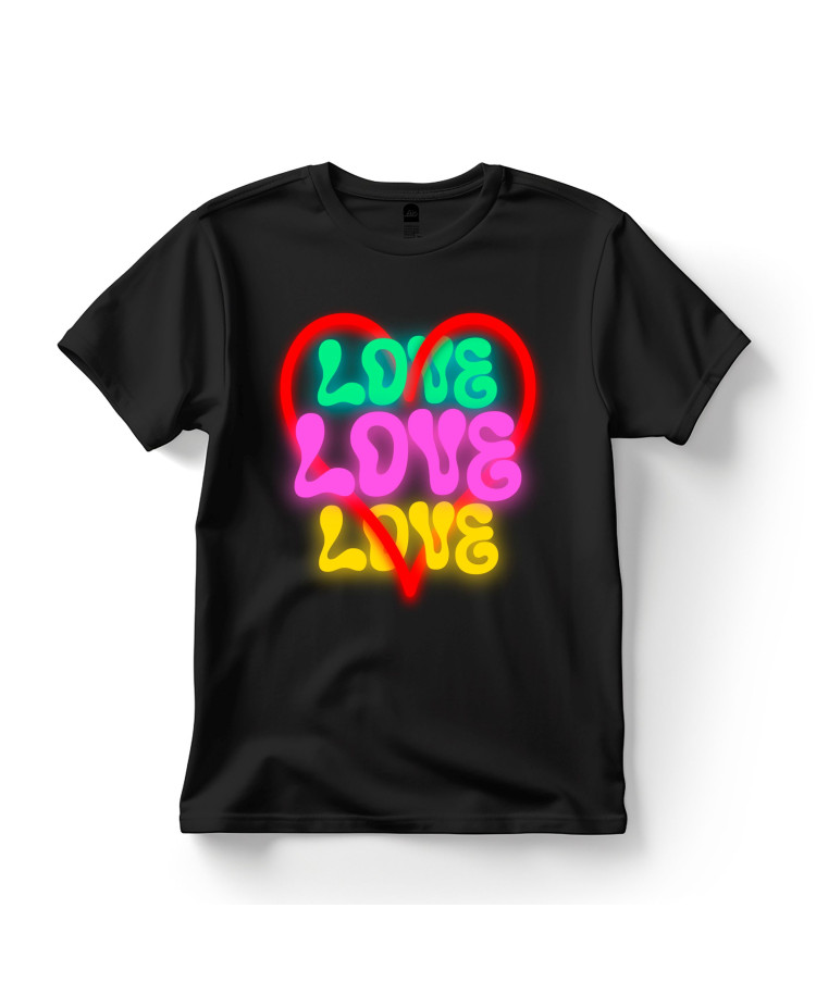 Neon Love t-shirt