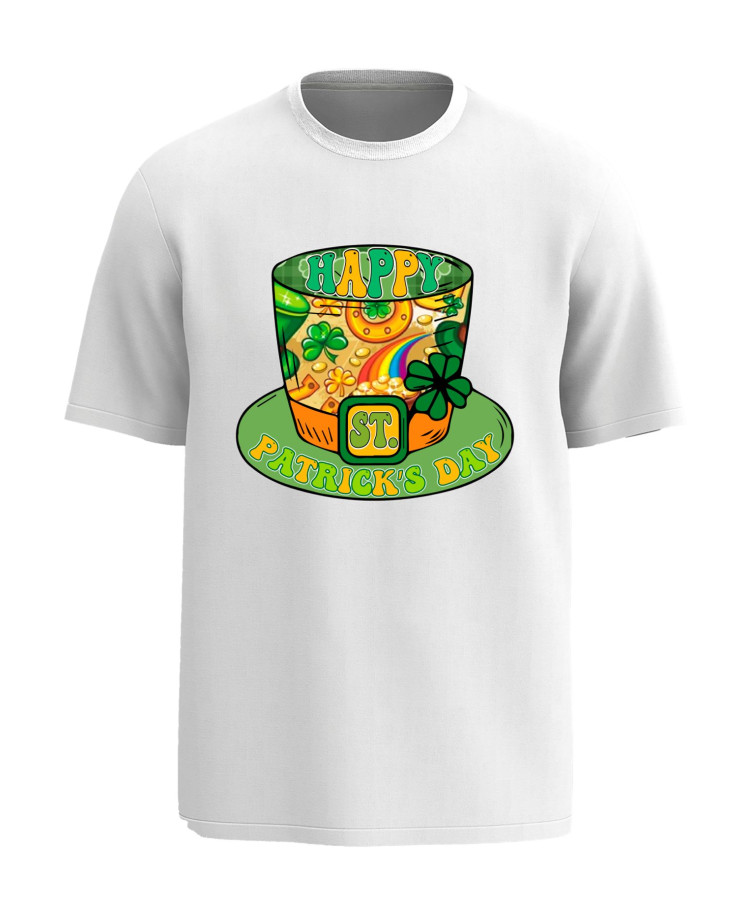 Happy St. Patrick’s Day – Green Hat T‑Shirt