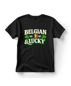 Belgian & Lucky St. Patrick’s Day T‑Shirt