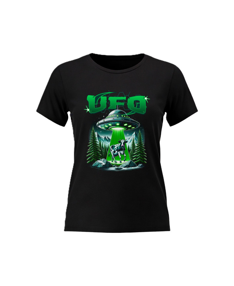 UFO Cow Abduction – T‑Shirt