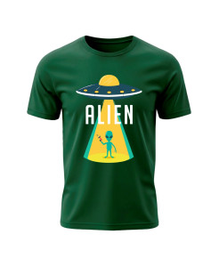 Alien Beam – Cartoon Extraterrestrial T‑Shirt
