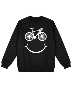 Bike Smile – Minimalist Bicycle Sweatshirt