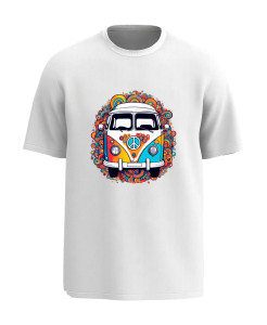 VW Hippie Van T‑shirt