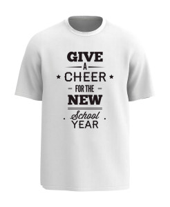 Give a Cheer for the New School Year T‑shirt