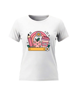 Teacher Rainbow Icons – Teacher T‑shirt Teacher Rainbow Icons – Teacher T‑shirt