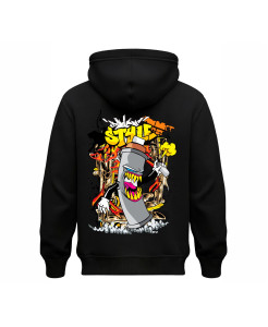 Style Graffiti Spray Teenager Hoodie Style Graffiti Spray Teenager Hoodie